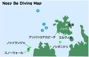 ノシベ ダイビングマップ